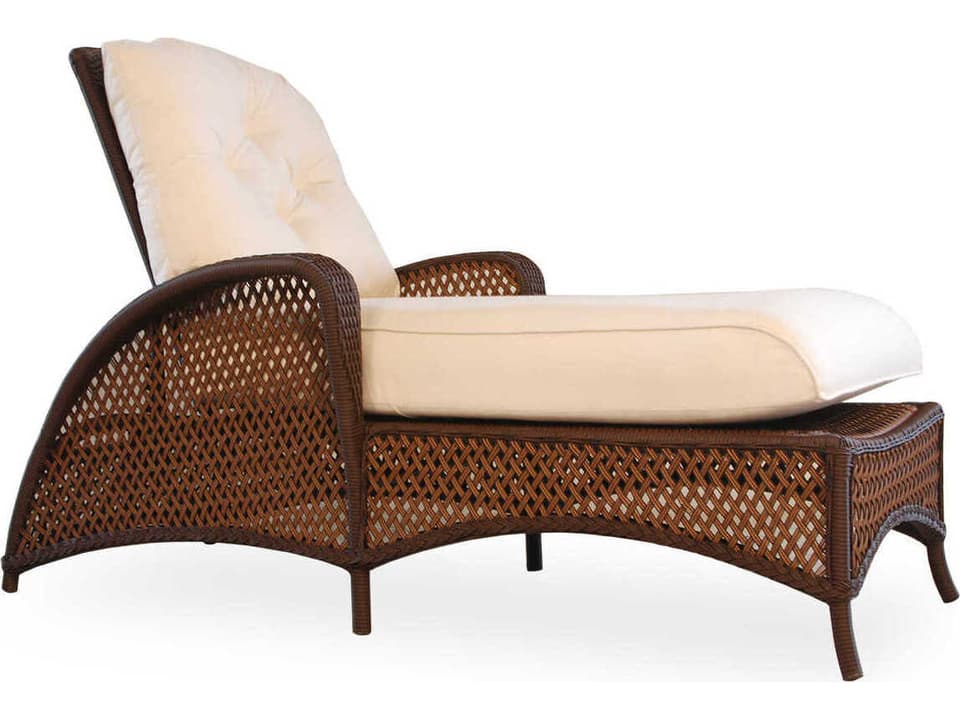 Grand Traverse Wicker Adjustable Chaise Lounge