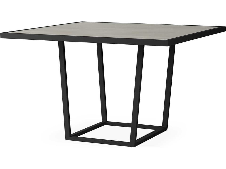 Summit 46-Inch Square Dining Table with Reversible Glass Top