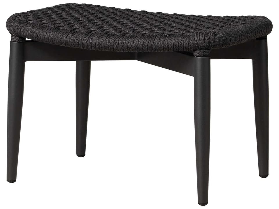 Burano Aluminum Rope Ottoman
