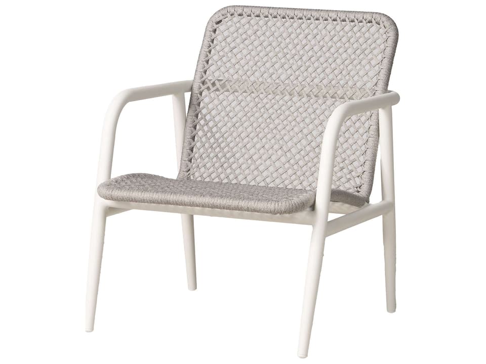 Burano Aluminum Metal Lounge Chair