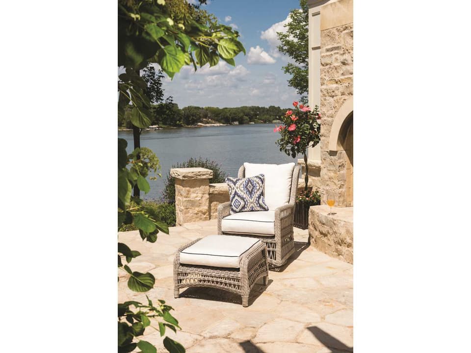 Mackinac Wicker Lounge Set