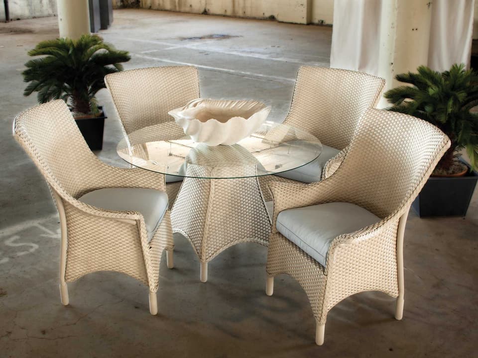Mandalay Wicker Patio Dining Set