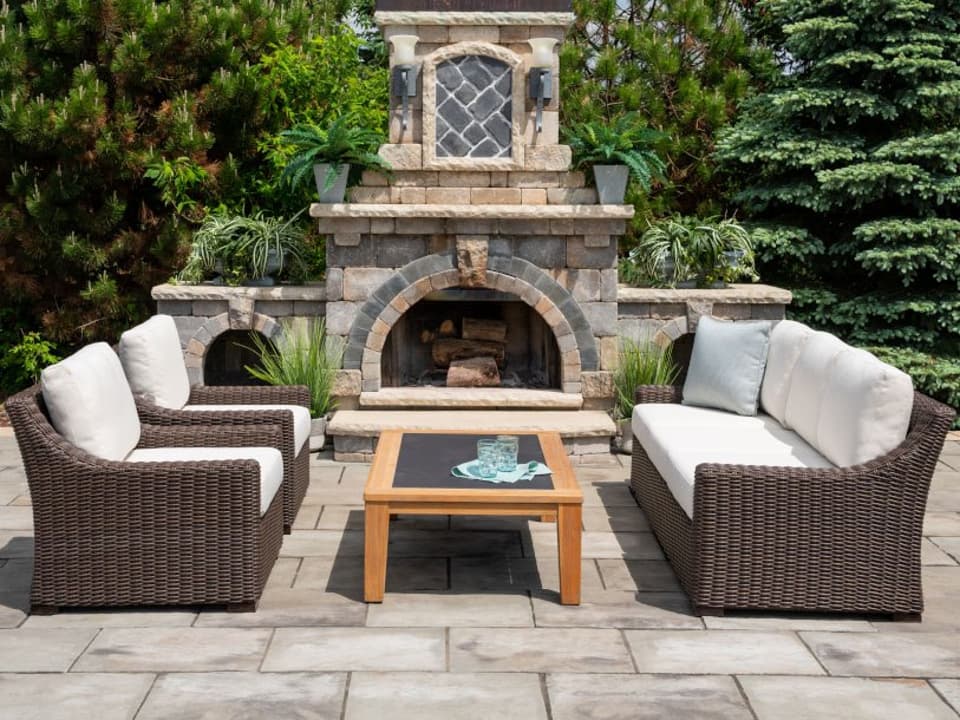 Mesa Wicker Cushion Lounge Set