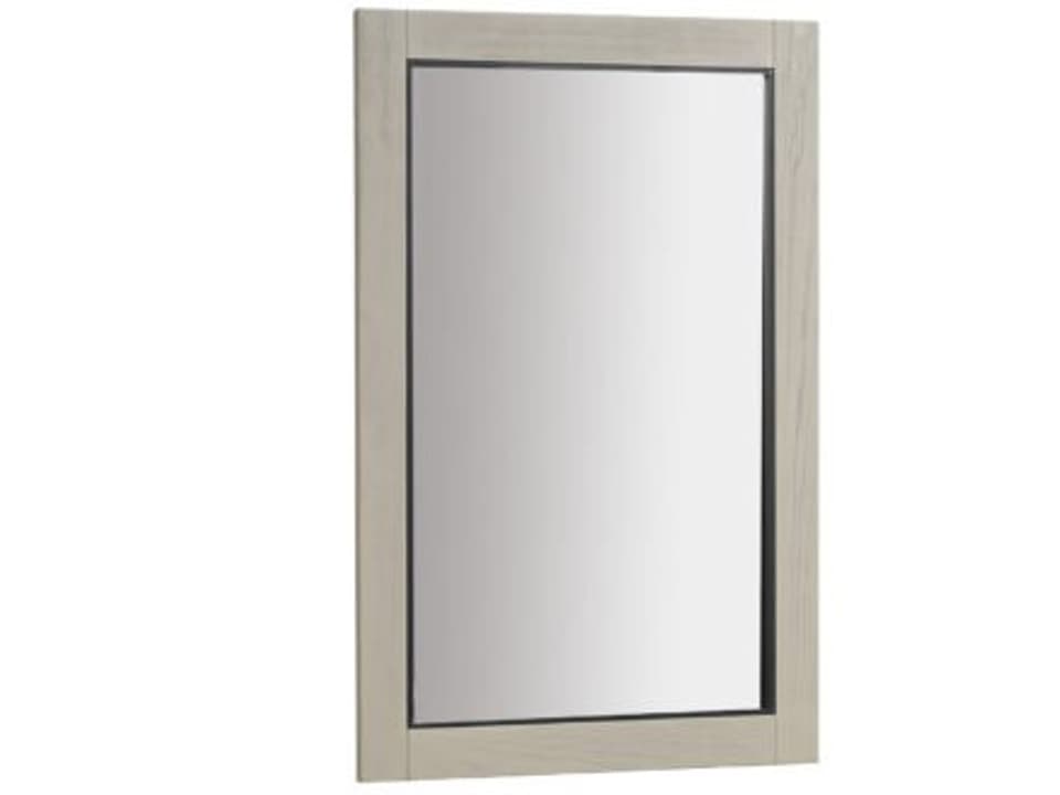 WV2224 Light Oak Wood Framed Wall Mirror