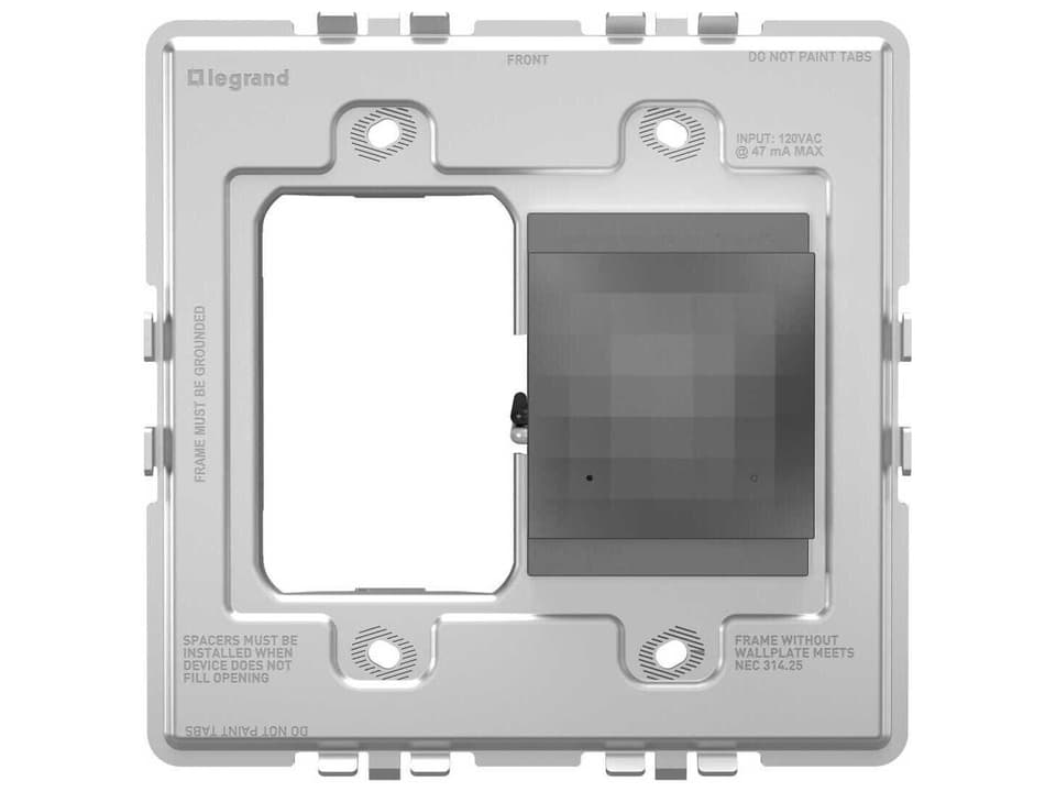 Adorne Smart Surface-Mount Gateway with Netatmo in Magnesium