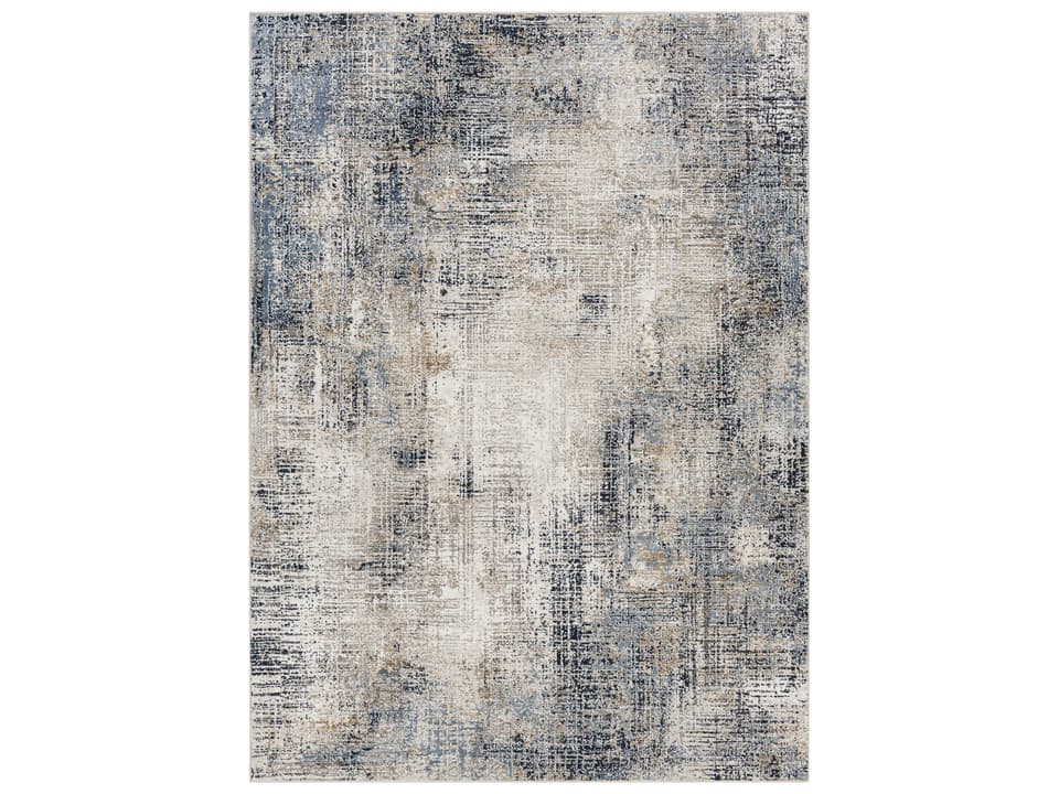 Allegro Plus Abstract Area Rug in Multi Hues