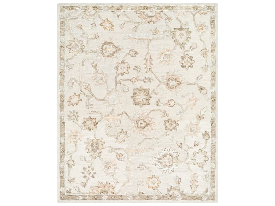 Arnold Floral Hand-Tufted Wool Area Rug