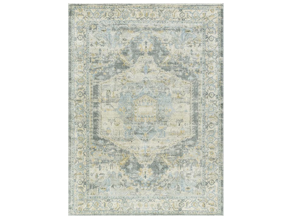 Avellino High-Pile Machine Woven Area Rug in Light Beige