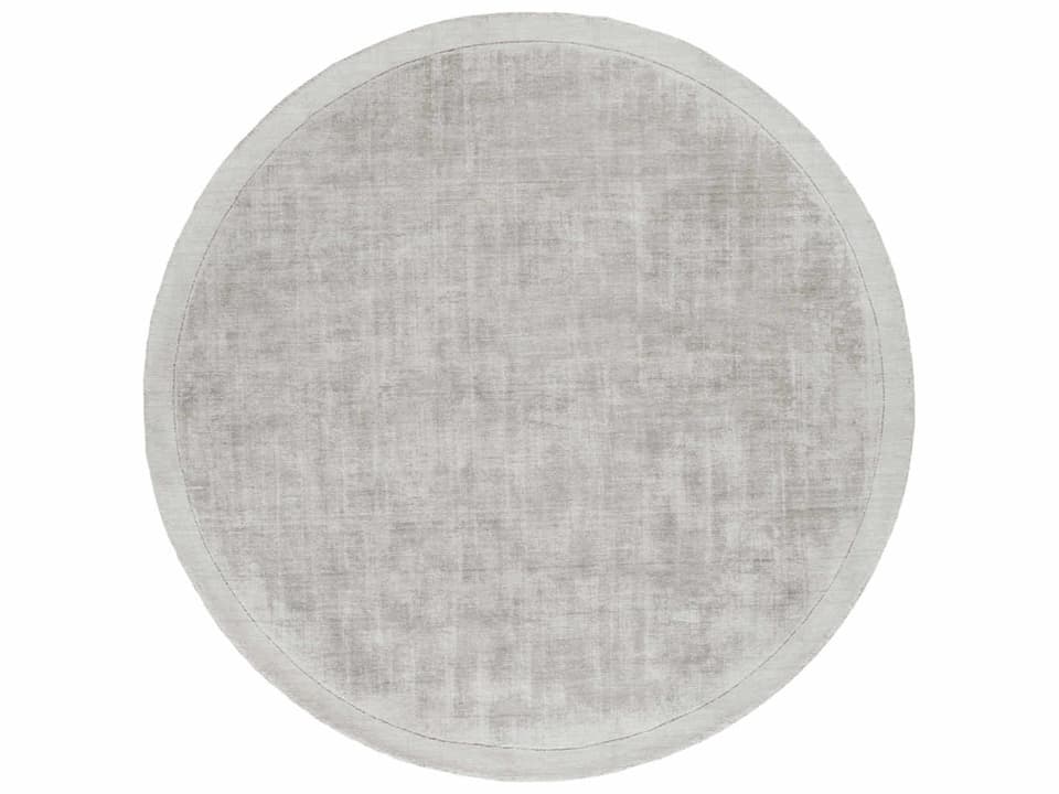 Silk Route Hand Loomed Viscose Area Rug Modern Minimalist