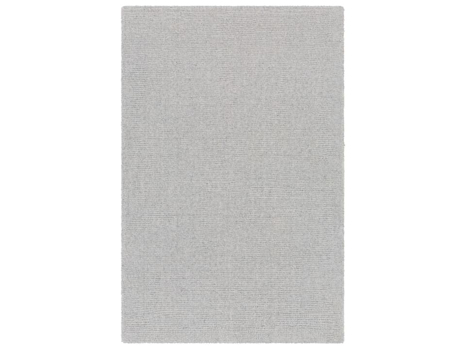 Bari Hand Tufted Modern Area Rug in Medium Gray
