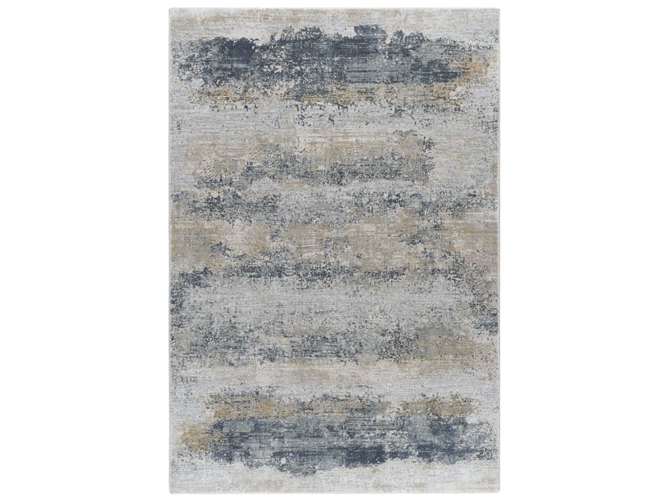 Brunswick Abstract Area Rug with Sage and Gray Tones
