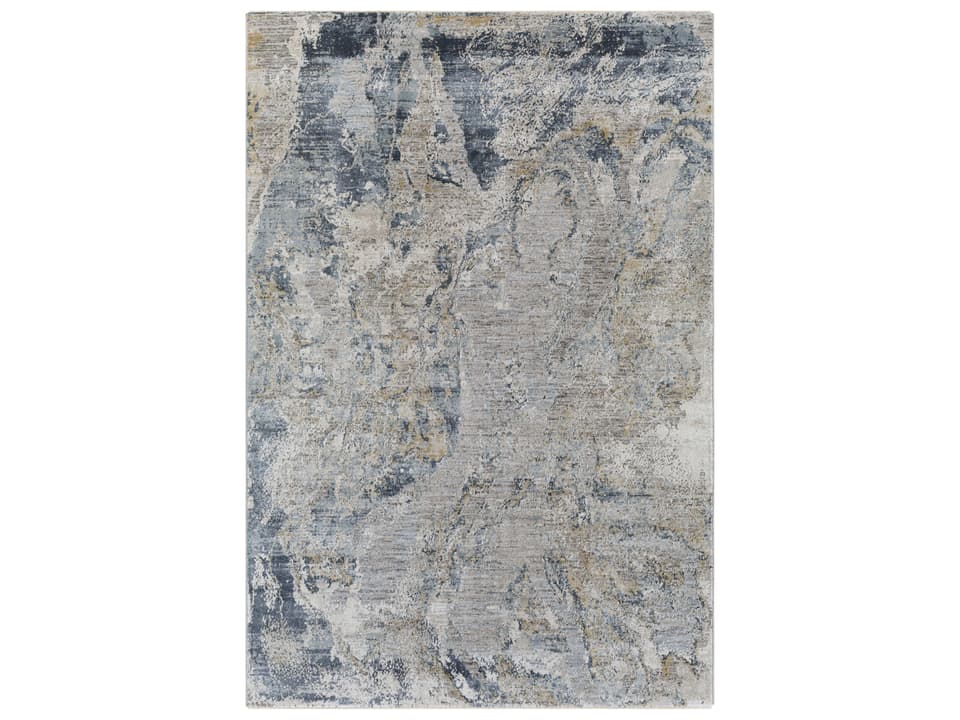 Brunswick Modern Area Rug in Sage Multi Polyester Polypropylene