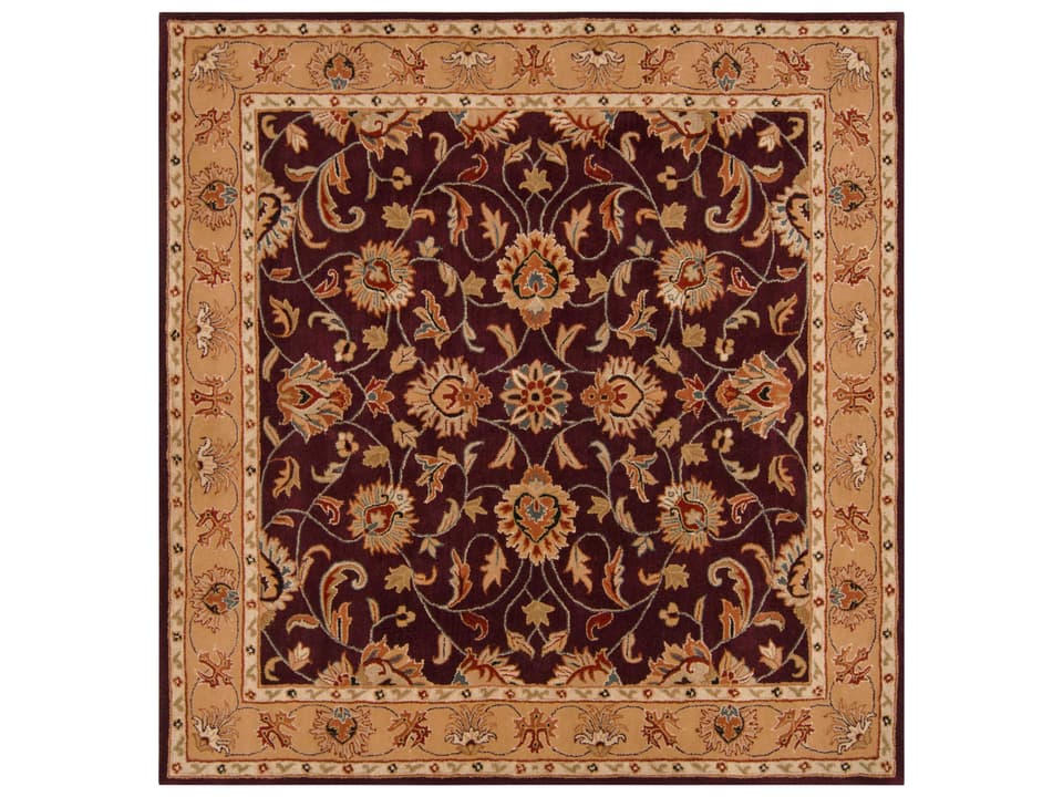 Caesar Hand-Tufted Wool Floral Area Rug