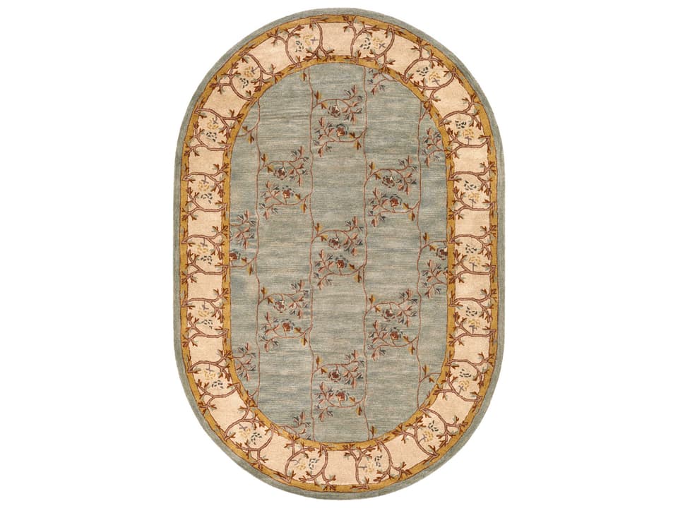 Caesar Hand-Tufted Wool Floral Area Rug