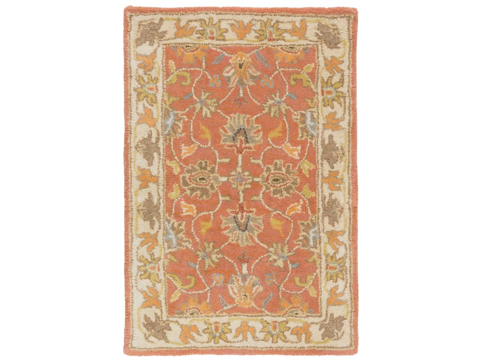 Caesar Floral Wool Runner Area Rug
