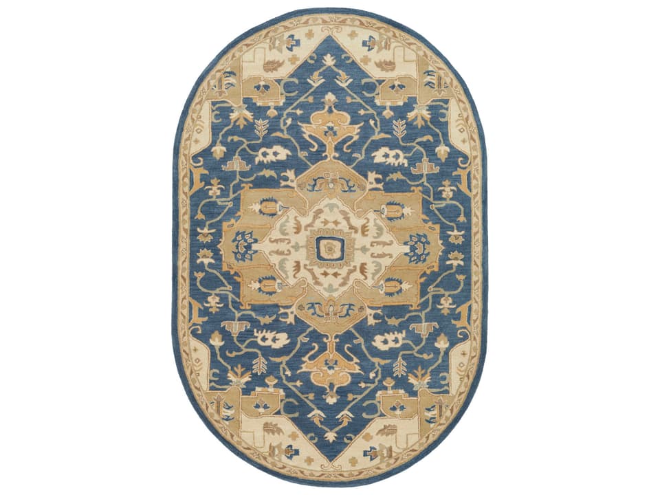 Caesar Oriental Hand Tufted Wool Area Rug
