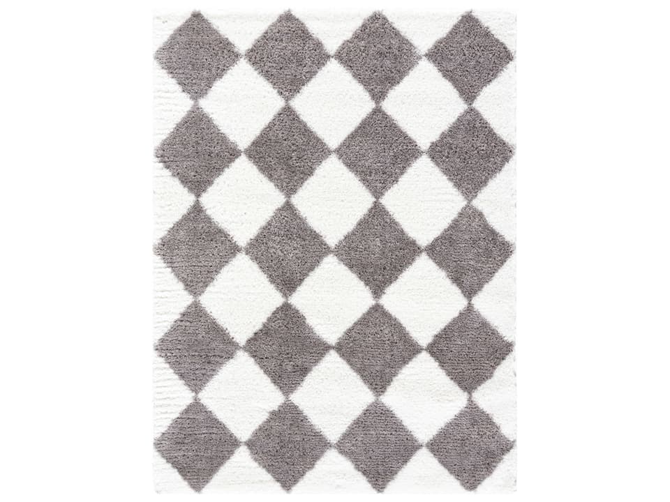 Cloudy Shag Geometric Area Rug