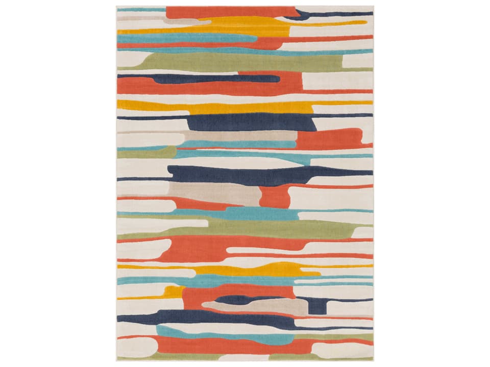 City Abstract Area Rug