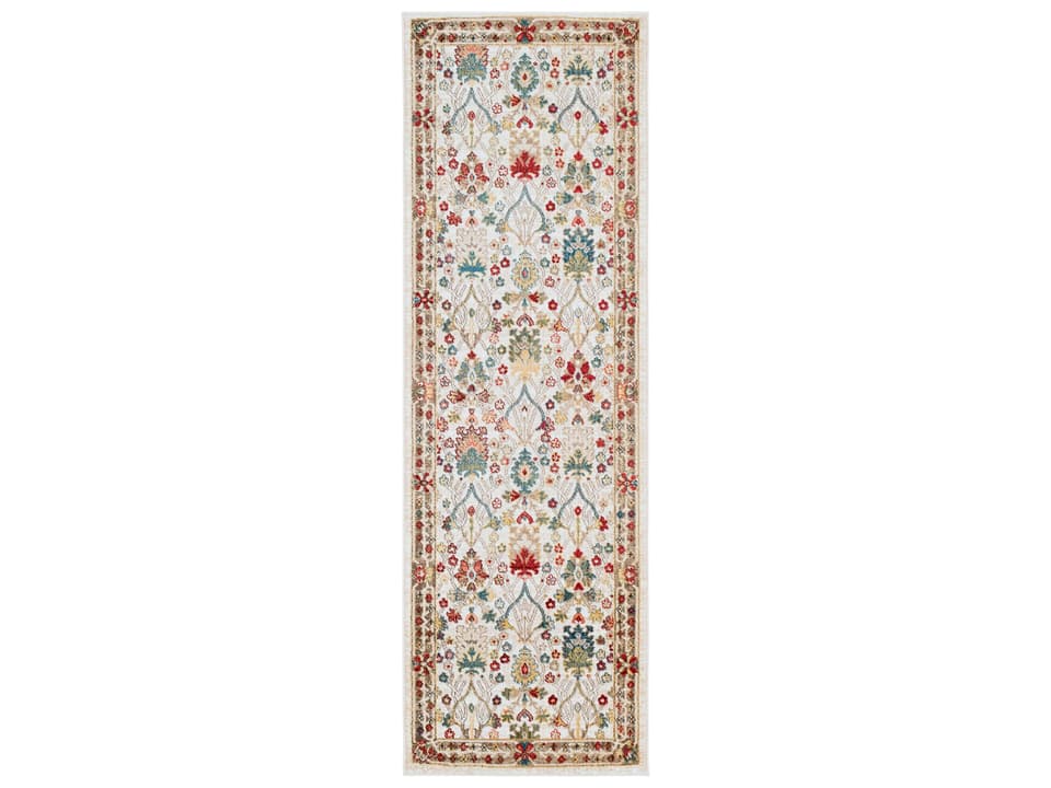 Blissful Bordered Runner Area Rug