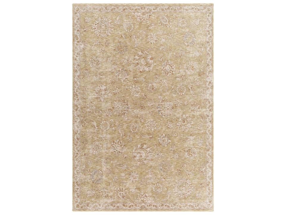 Da Vinci Floral Area Rug Updated Traditional Polyester