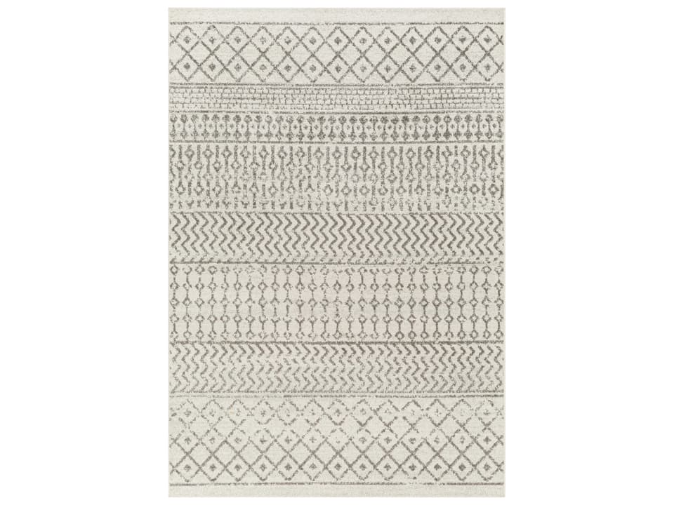 Elaziz Geometric Machine Woven Indoor Runner Area Rug