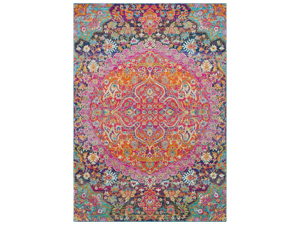 Harput Floral Area Rug