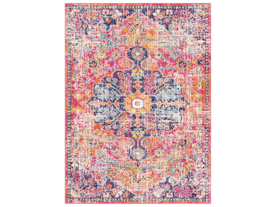Harput Bordered Transitional Area Rug