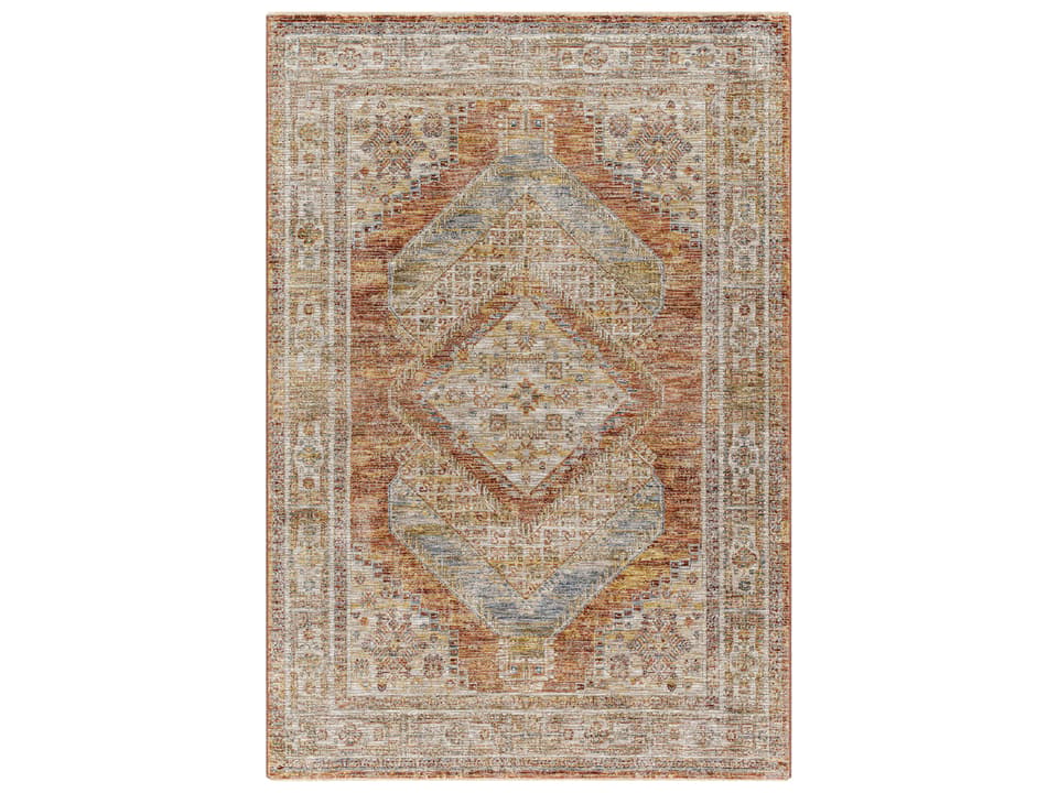 Naila Bordered Area Rug