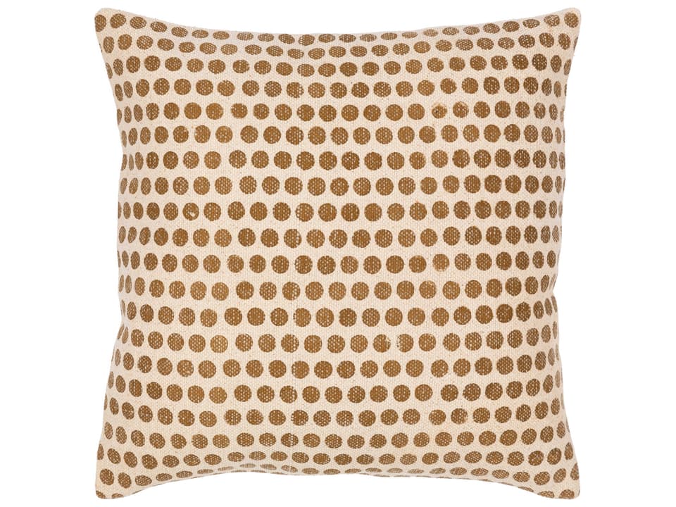 Janya 20-Inch Square Cotton Accent Pillow