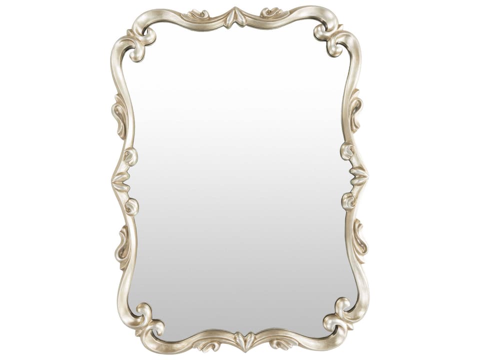 Kimball Hand Ed Champagne Rectangular Wall Mirror