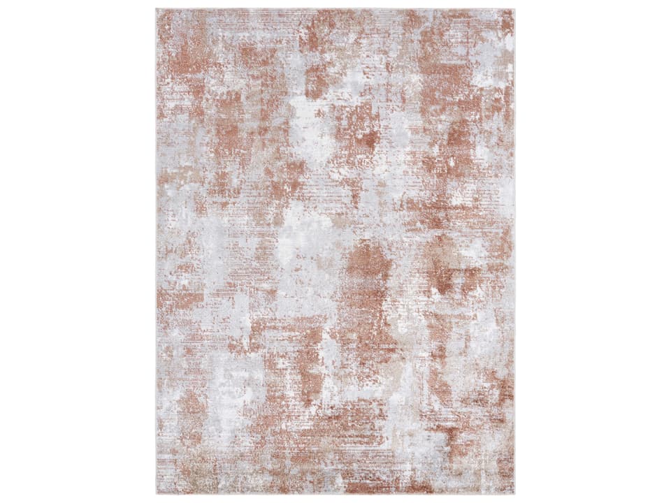Lillian Abstract Area Rug Machine Washable Polyester
