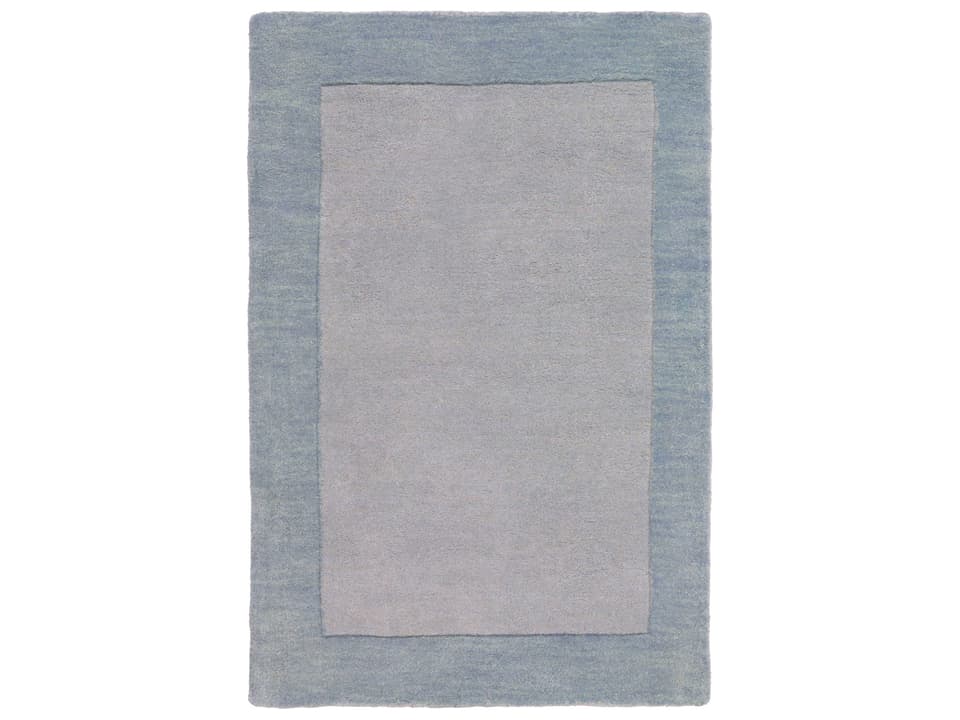 Mystique Bordered Area Rug Hand Loomed Wool Modern