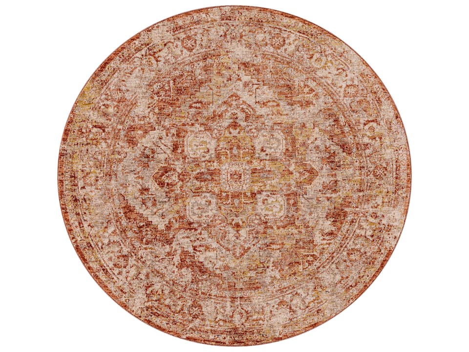 Mirabel Bordered Machine Woven Area Rug Traditional Style