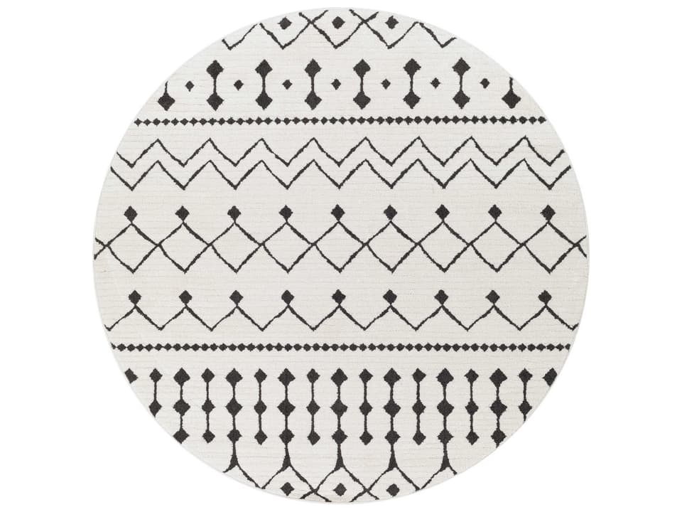 Moroccan Shag Geometric Area Rug