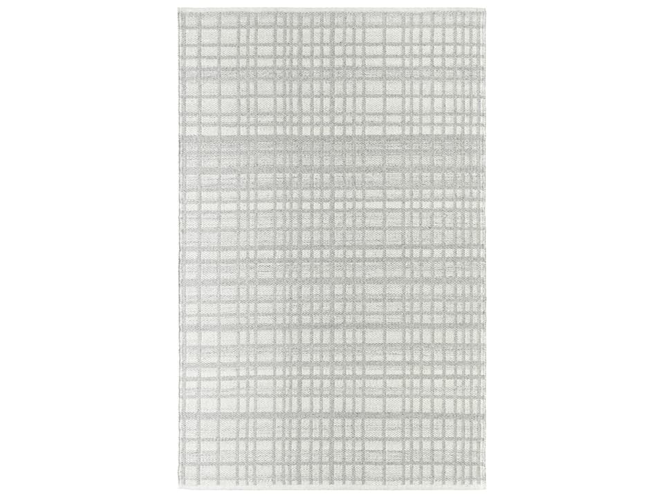 Mardin Striped Hand Woven Wool Area Rug in Tan and Ivory