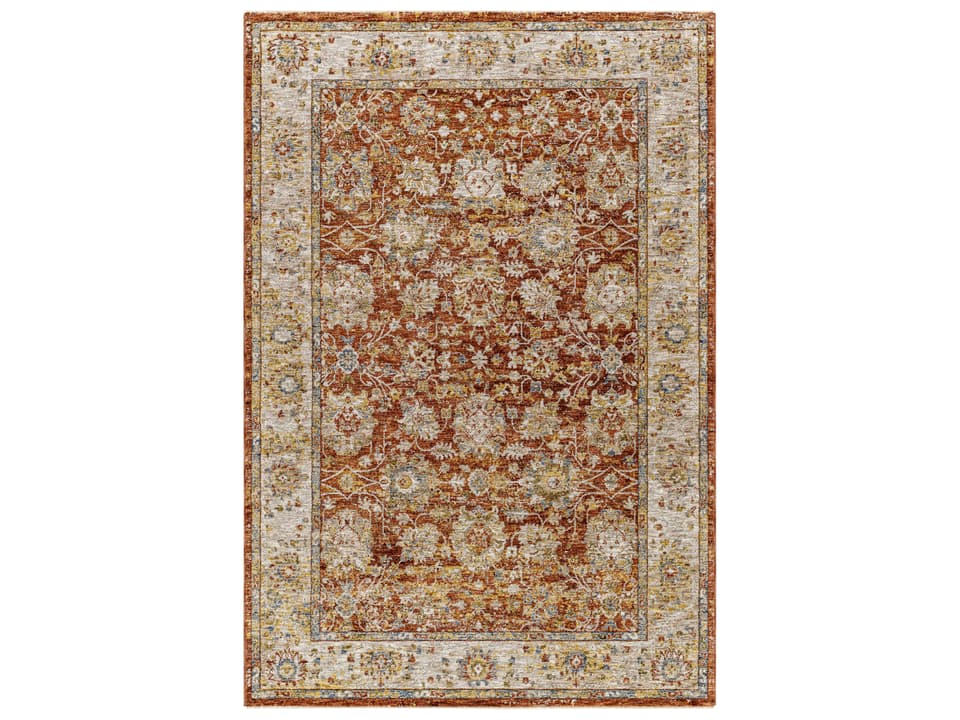 Mona Lisa Traditional Bordered Area Rug