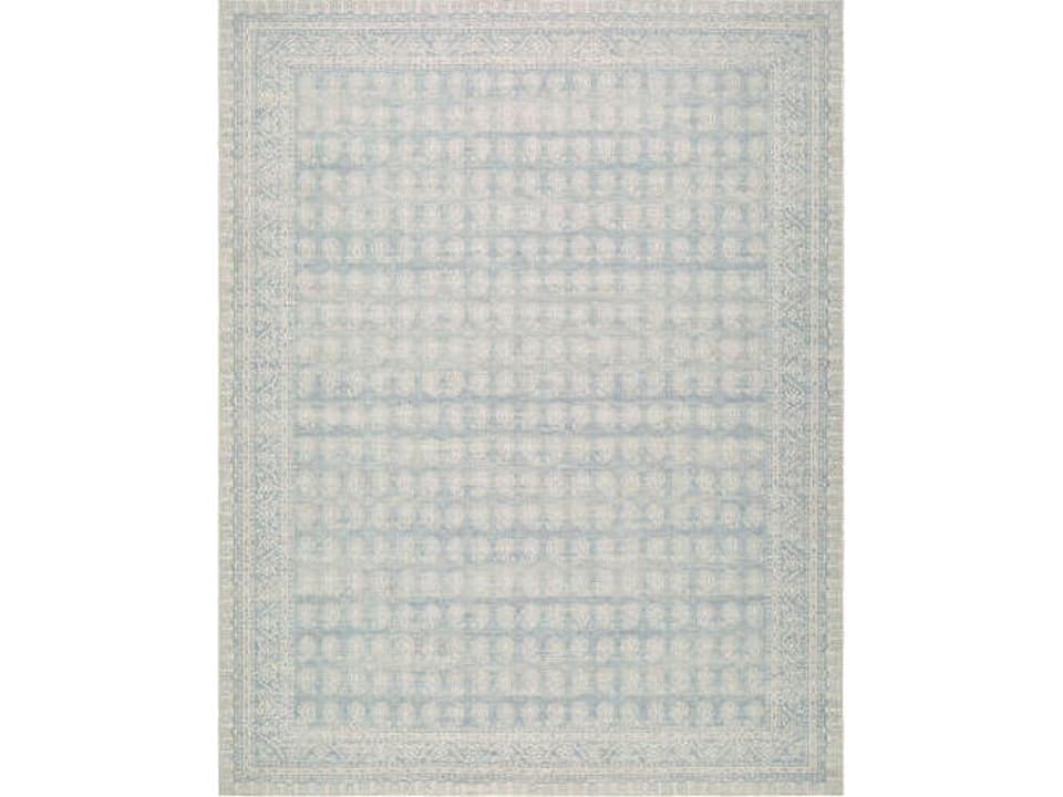 Alo Bordered Runner Area Rug Jute Polyester