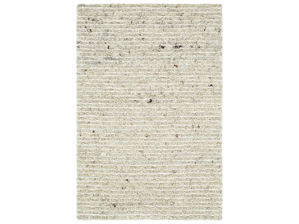 Passion Hand Tufted Wool Area Rug in Cream and Ivory
