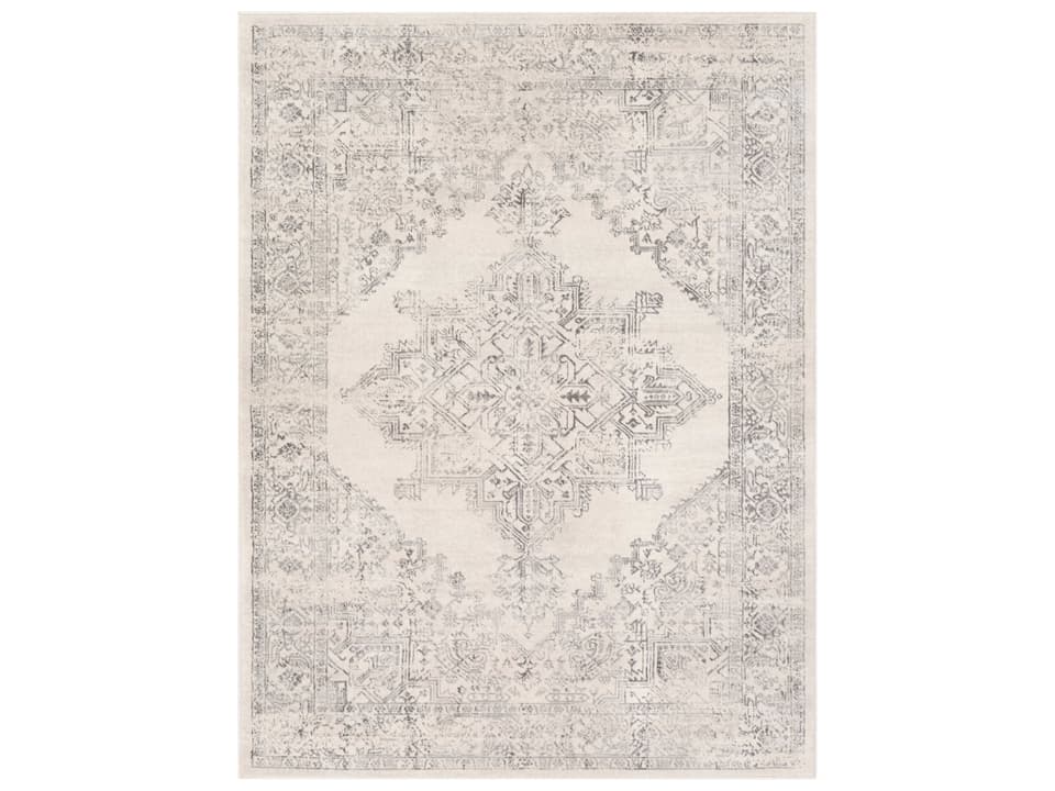 Roma Bordered Polypropylene Area Rug
