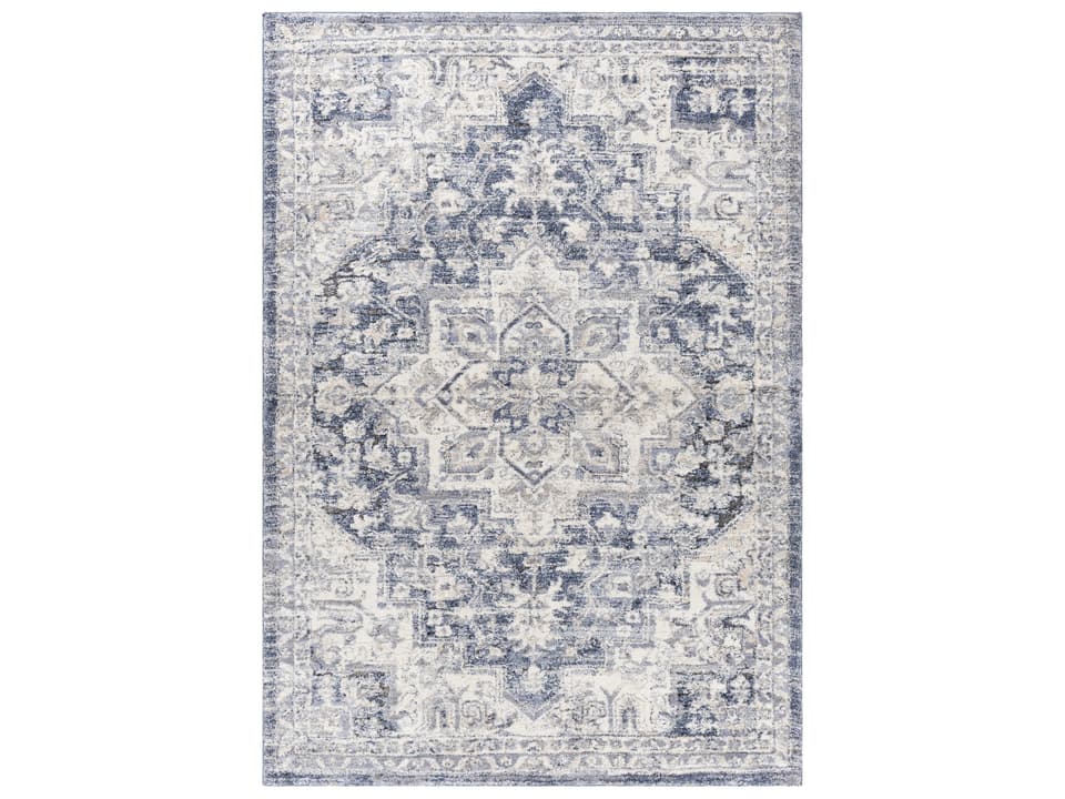 Tuscany Bordered Area Rug Traditional Style