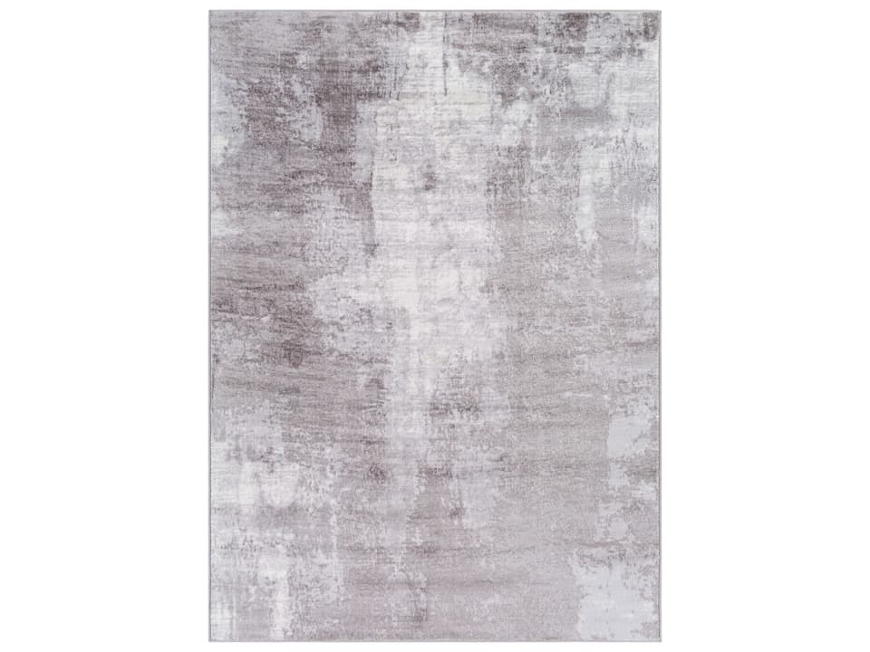 Wanderlust Abstract Area Rug in Taupe Charcoal and Gray
