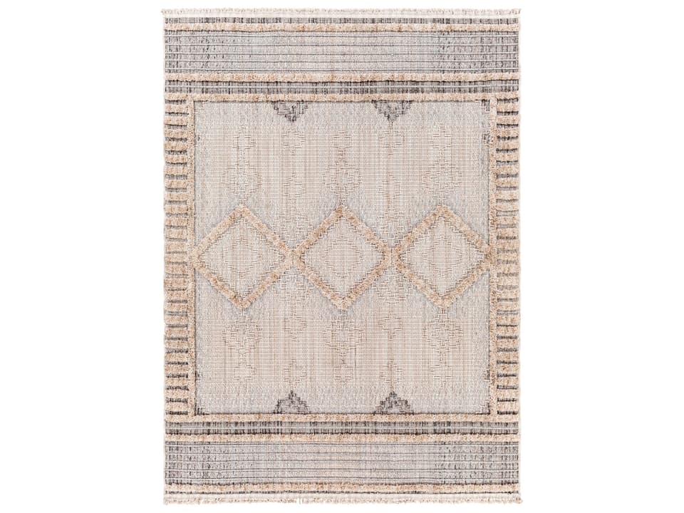 Zaragoza Global Inspired Transitional Polyester Area Rug