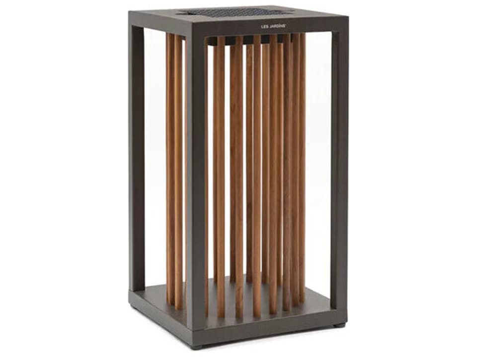 Inka 10-Light Outdoor Solar Floor Light with Bronze Finish