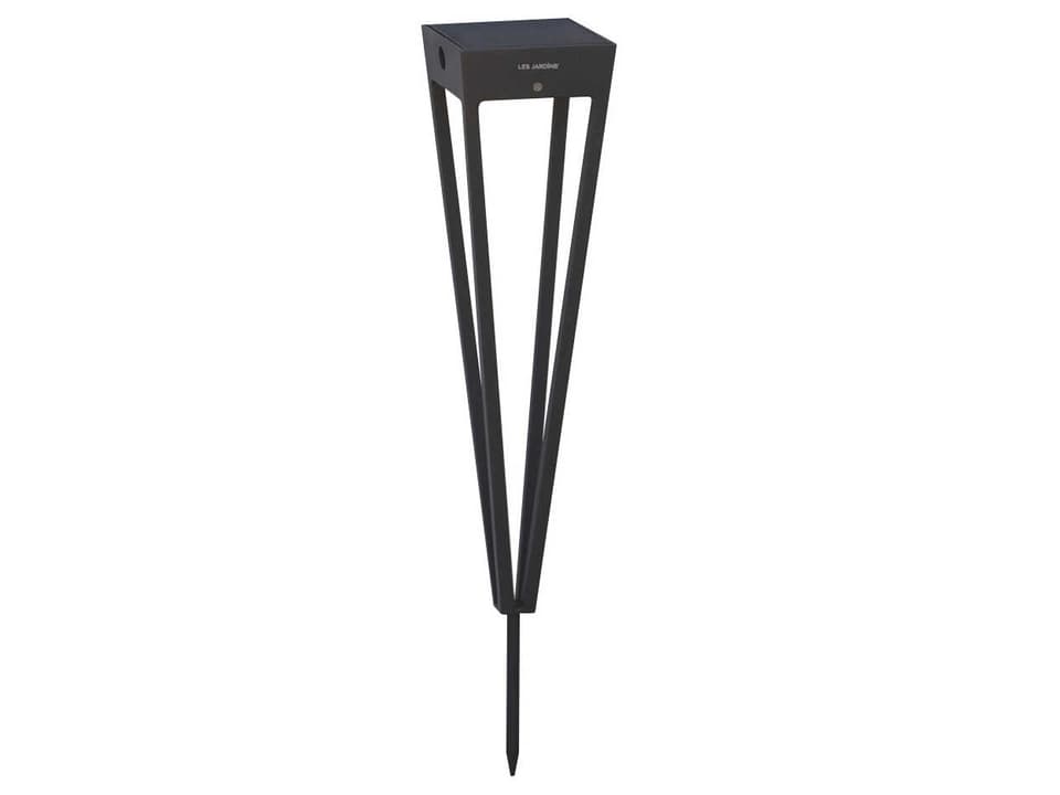 Hawi 10-LED Outdoor Solar Path Light in Graphite