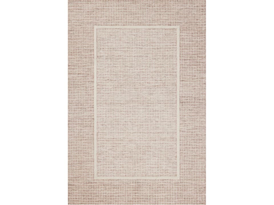 Chris Loves Julia Briggs Bordered Hand-Tufted Wool Area Rug