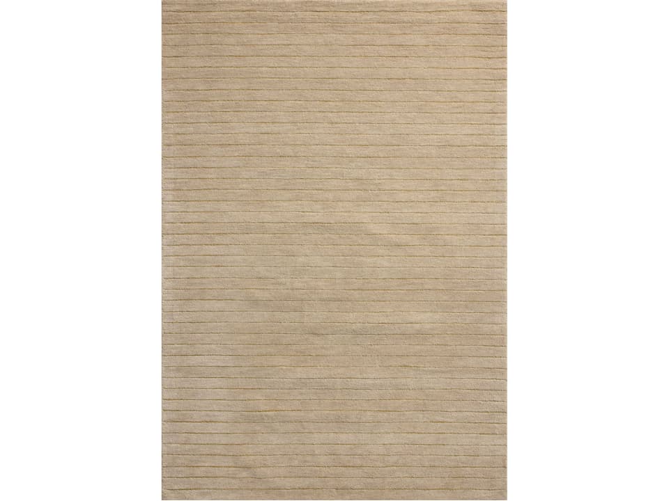 Chris Loves Julia Henry Striped Runner Area Rug in Beige and Wheat