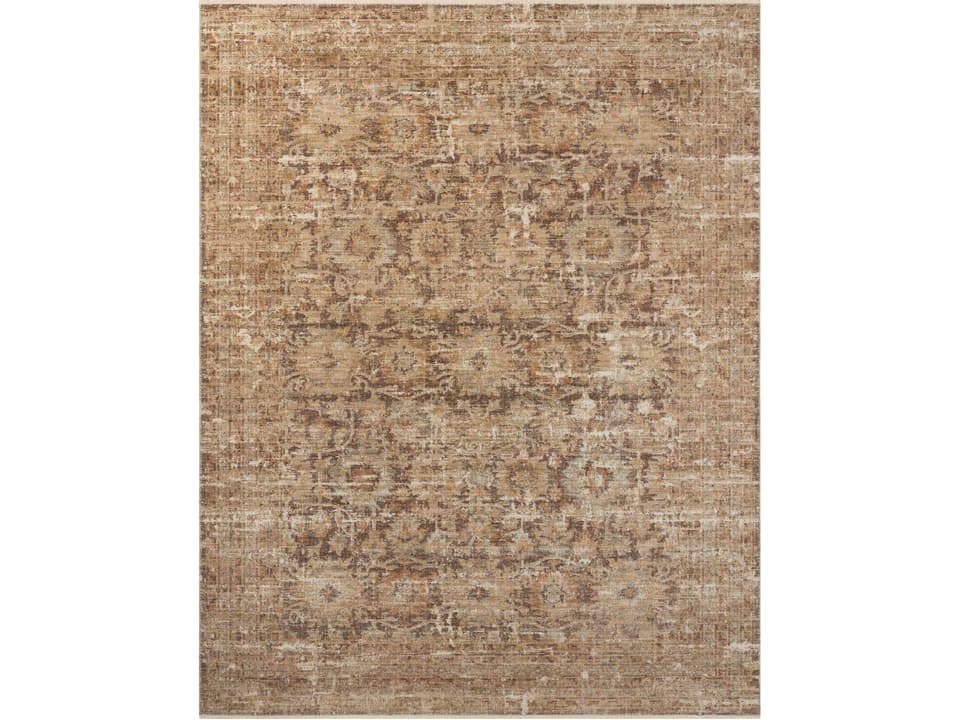 Heritage Power-Loomed Oriental Runner Area Rug with Vintage Style