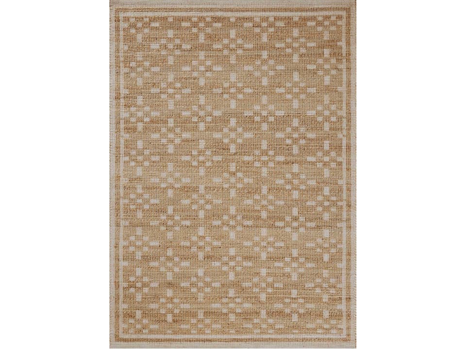 Chris Loves Julia Judy Collection Handwoven Runner Area Rug with Geometric Pattern