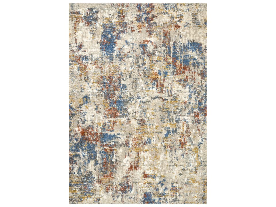 Landscape Collection Abstract Area Rug in Multi