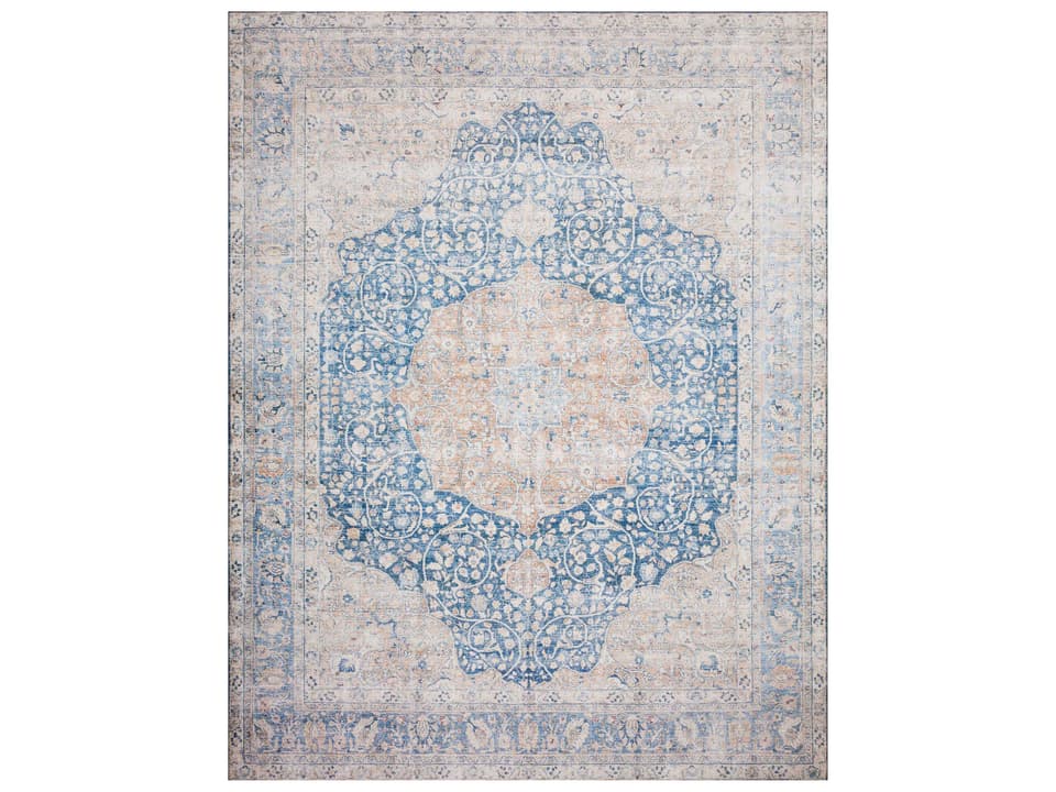 Layla Collection Traditional Distressed Runner Area Rug